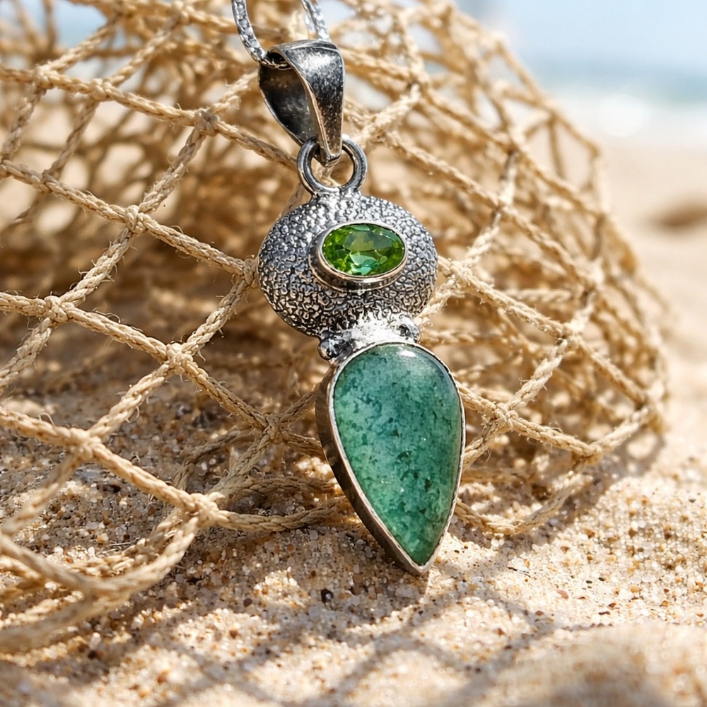 Adventurine & Peridot Necklace